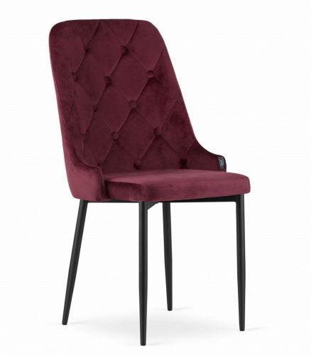 Krzesło CAPRI - bordo x 4